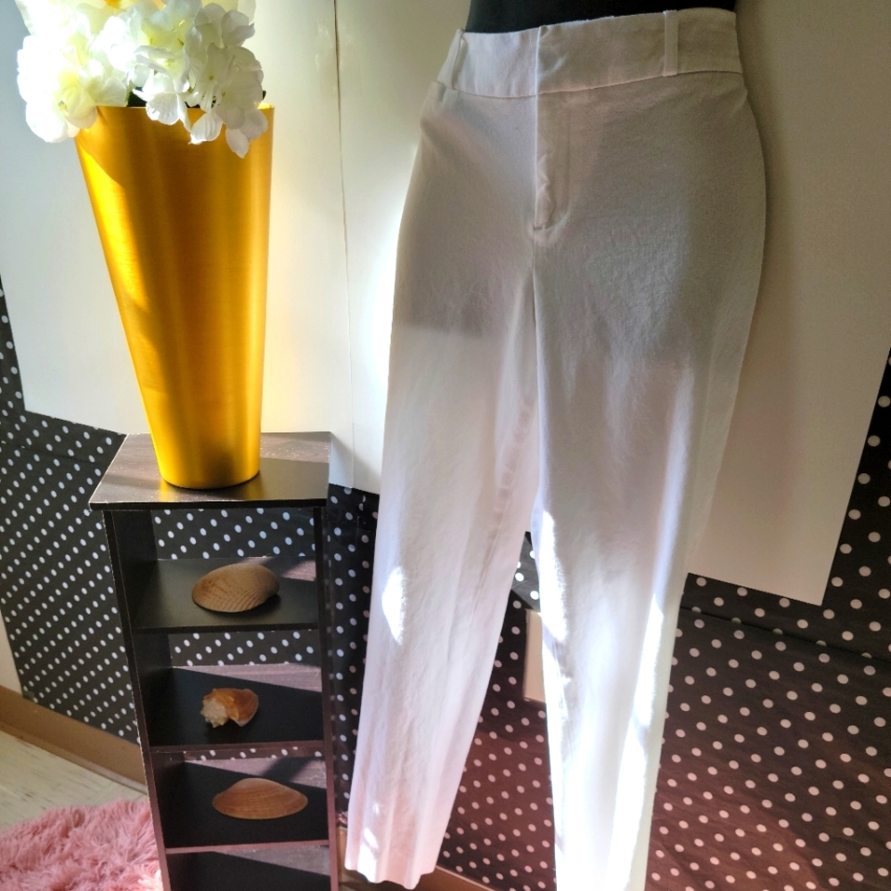 VERSONA modern stretch pants with belt loops